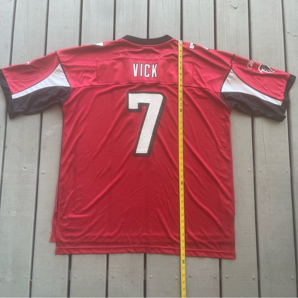 Atlanta Falcons Michael Vick #7 Reebok NFL Equipment On Field Jersey Size 2XL - Picture 10 of 10